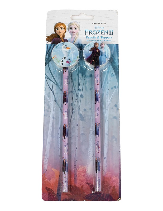 DISNEY Frozen  lyijykynä ja suoja, 4 osaa - Askartelu - 10105526080 - 0