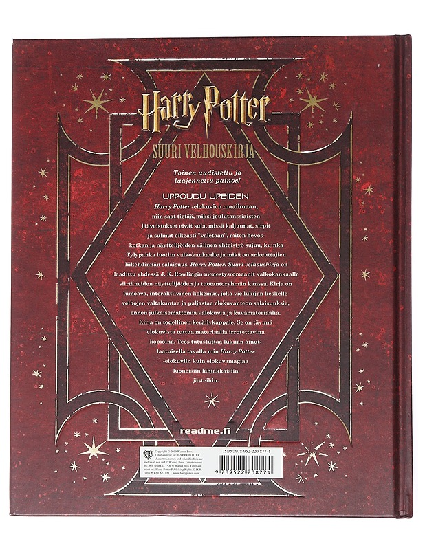 Harry Potter : suuri velhouskirja : kirja Harry Potter -elokuvien tekijöiltä - Sibley, Brian - Musiikki- ja elokuvakirjat - 10105526098 - 1