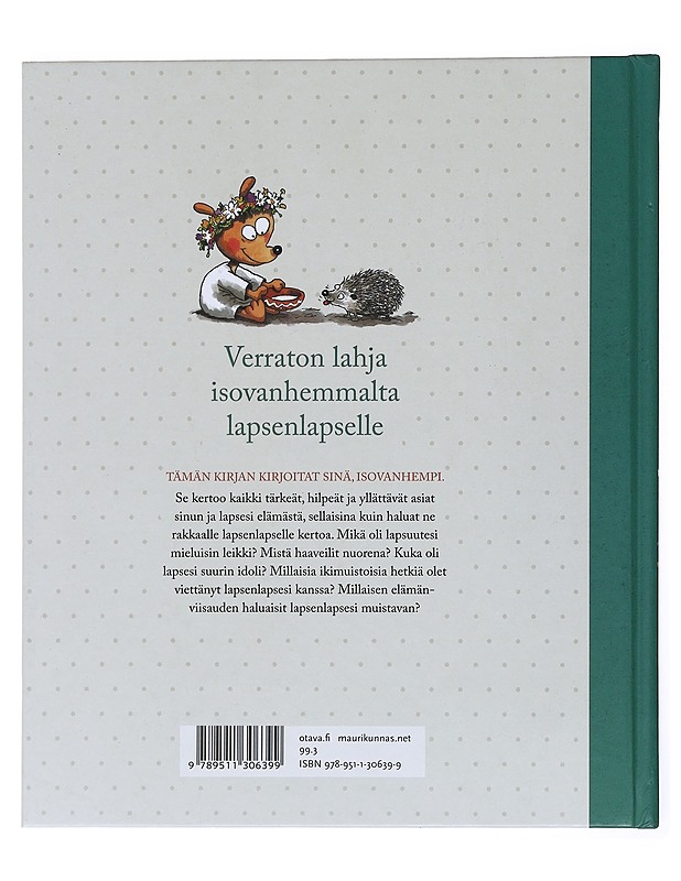 Isovanhempien kirja- Mauri Kunnas - Harrastekirjat - 10105526106 - 1