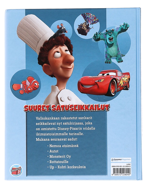 Suuret satuseikkailut - Autio, Antti - Lastenkirjat - 10105526107 - 1