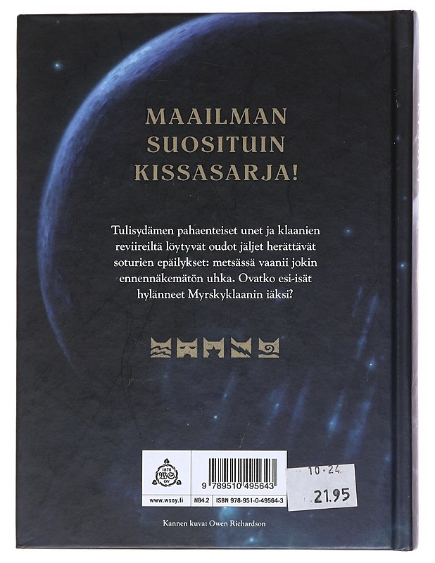 Vaarallinen polku - Hunter, Erin - Fantasia- ja scifi - 10105526111 - 1