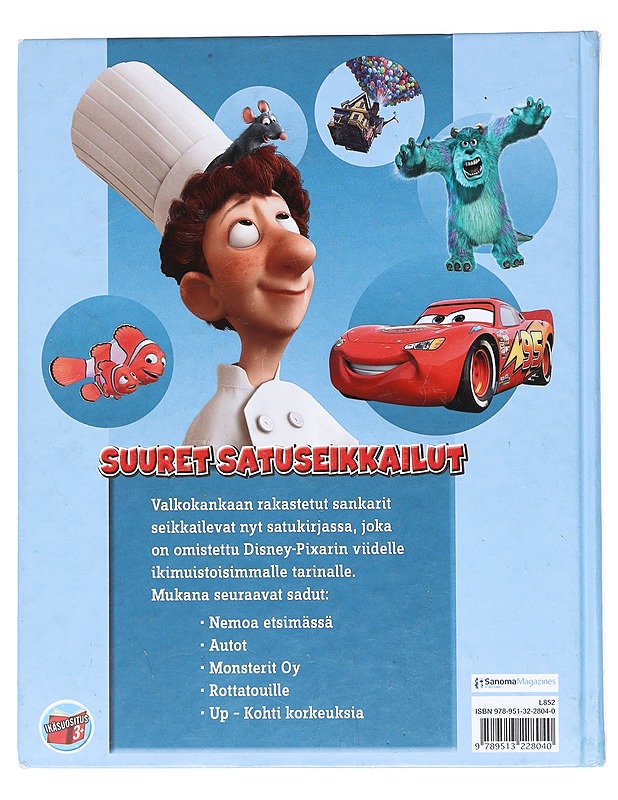 Suuret satuseikkailut - Autio, Antti - Lastenkirjat - 10105526118 - 1