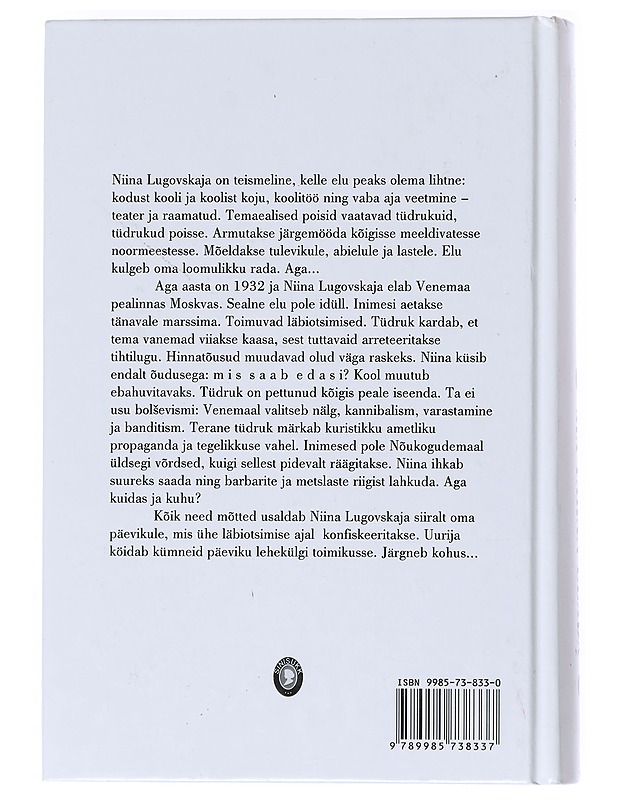 Ma Tahan Elada - Niina Lugovskaja - Kaunokirjallisuus - 10105526130 - 1
