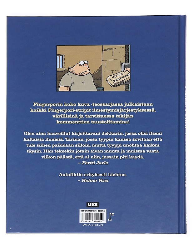 Fingerporin koko kuva. 13, Ykkösfani - Pertti Jarla - Sarjakuvat - 10105526120 - 1