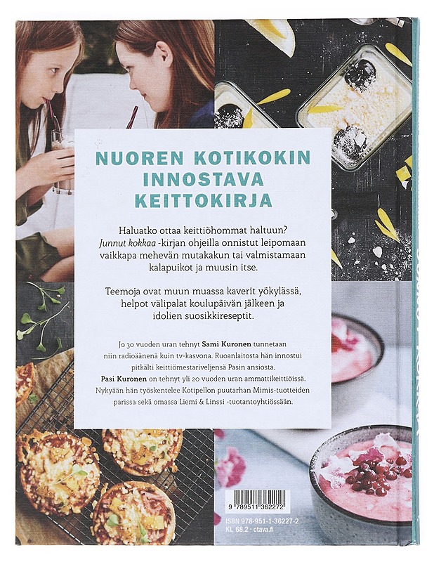 Junnut kokkaa - Kuronen, Sami - Lastenkirjat - 10105526127 - 1