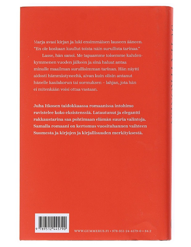 Huomenna kerron kaiken - Juha Itkonen - Romaanit ja novellit - 10105526132 - 1