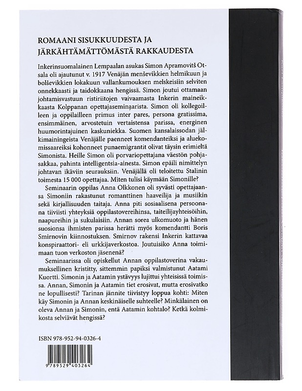 Inkeriläispari Venäjän vallankumousmelskeissä - Lampikoski, Kari - Romaanit ja novellit - 10105526151 - 1