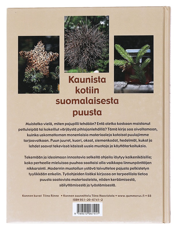 Kauneimmat pajutyöt ja muita käsityöideoita metsän puista - Tiina Rinne - Tietokirjat ja oppaat - 10105526163 - 1