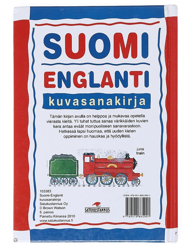 Suomi-englanti kuvasanakirja - Hensman, Judy - Lastenkirjat - 10105526168 - 1