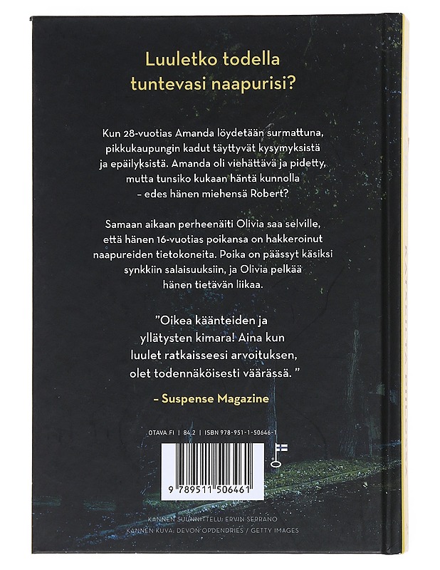 Katseilta piilossa - Lapena, Shari - Romaanit ja novellit - 10105526173 - 1