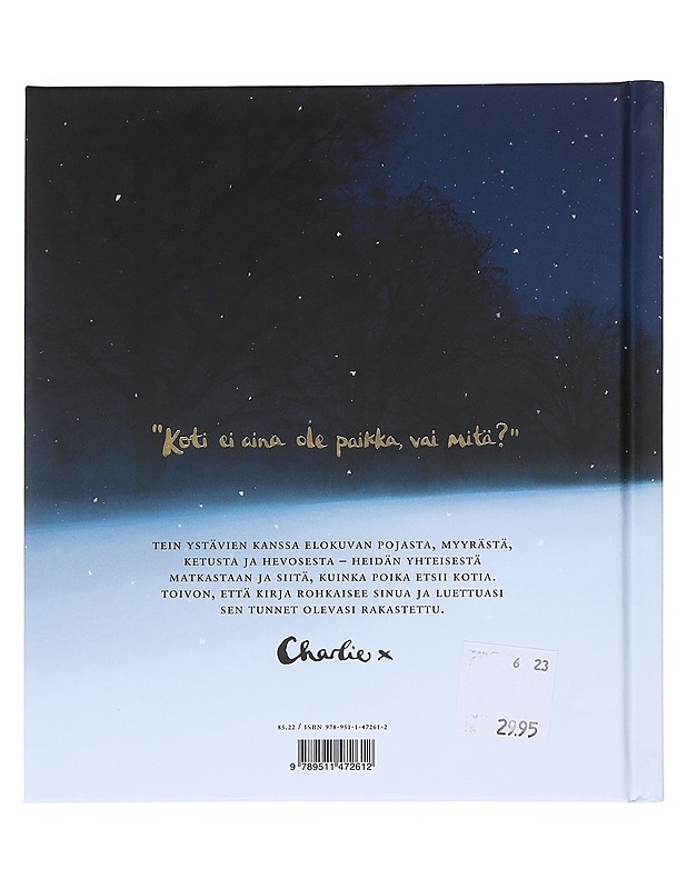 Poika, myyrä, kettu ja hevonen : animaatiokertomus - Mackesy, Charlie - Lastenkirjat - 10105526177 - 1