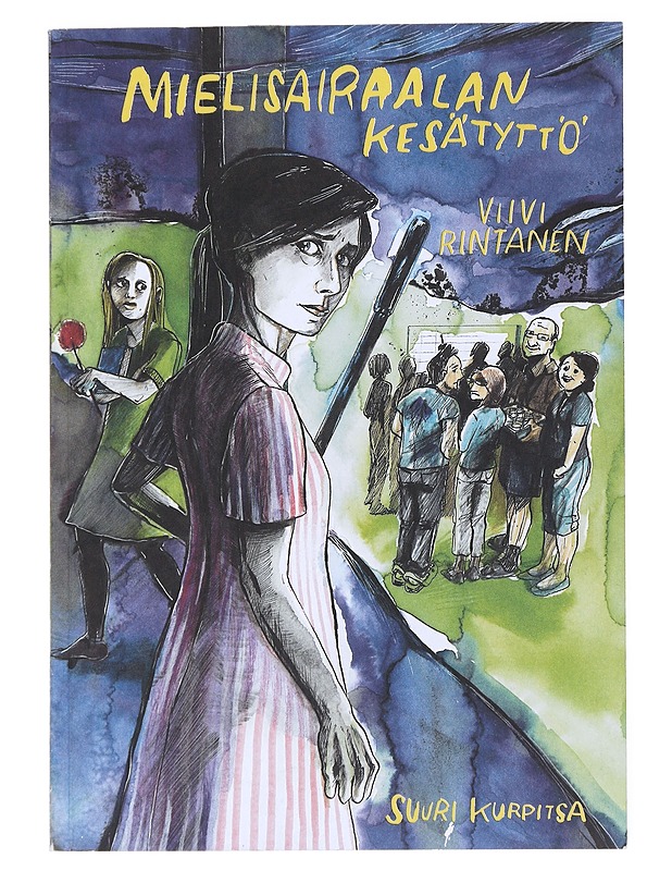 Mielisairaalan kesätyttö - Viivi Rintanen - Sarjakuvat - 10105526192 - 0