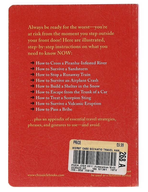 The Worst Case Scenario Survival Handbook: Travel - Joshua Piven; David Borgenicht - Matkaoppaat ja sanakirjat - 10105526200 - 1