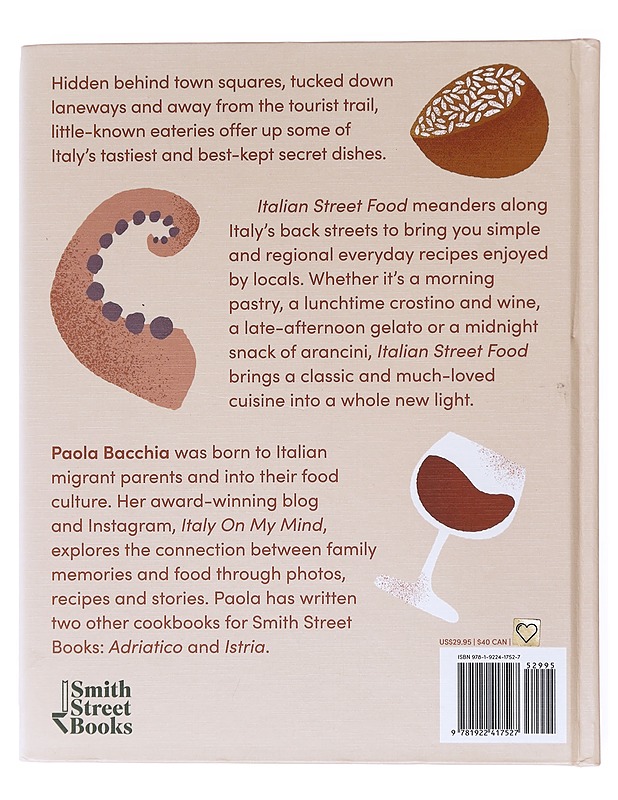 Italian Street Food : Recipes from Italy's bar and hidden laneways - Paola Bacchia - Ruokakirjat - 10105526204 - 1