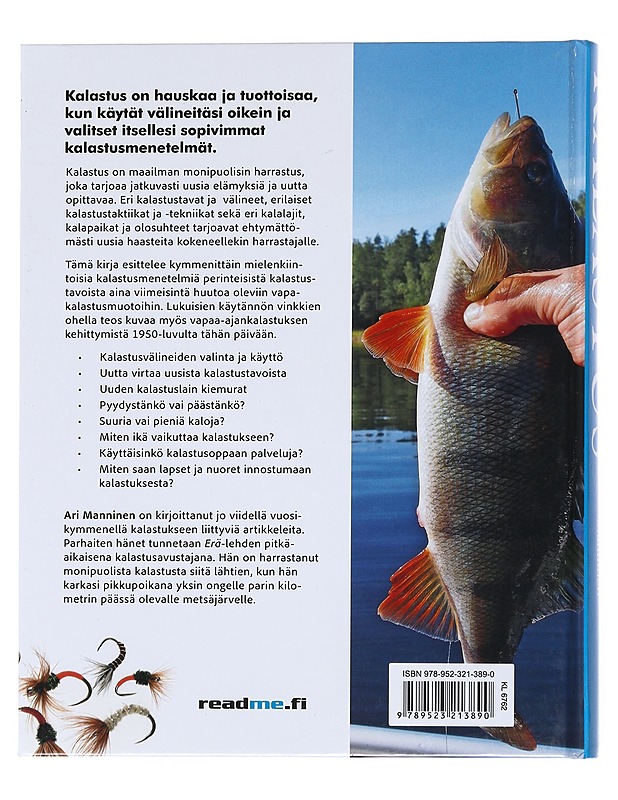 Kalastus : Ammattilaisten salaisuudet helppoina vinkkeinä - Ari Manninen - Harrastekirjat - 10105526211 - 1