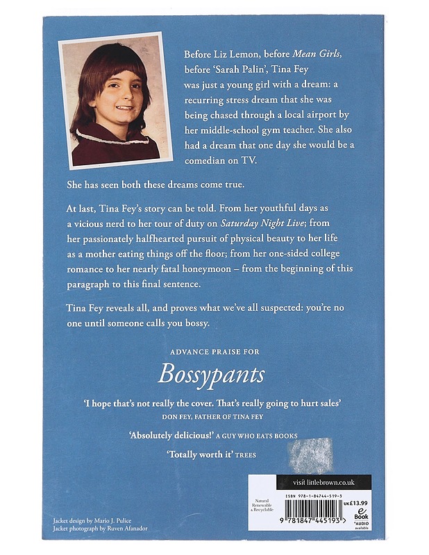Tina Fey : Bossypants - Elämäkerrat ja muistelmat - 10105526215 - 1