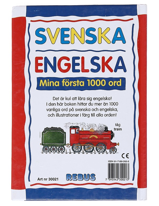 Svenska och engelska / mina första 1000 ord - Nilsson, Sten - Tietokirjat ja oppaat - 10105526225 - 1