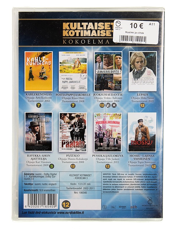 Kultaiset Kotimaiset Kokoelma 3 - DVD - DVD-elokuvat - 10105526263 - 1