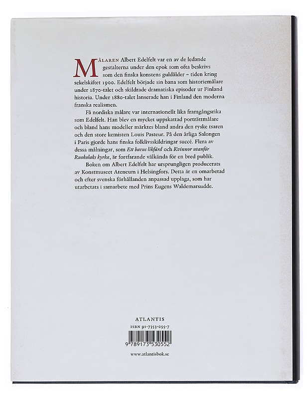 Albert Edelfelt - Edelfelt, Albert - Taide- ja kulttuurikirjat - 10105526280 - 1
