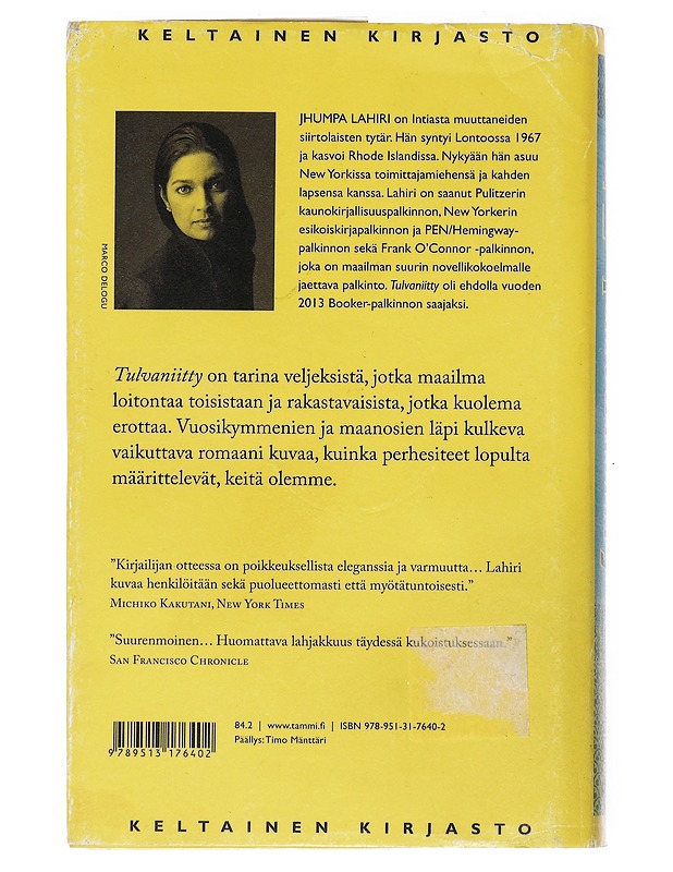 Tulvaniitty - Lahiri, Jhumpa - Romaanit ja novellit - 10105526312 - 1