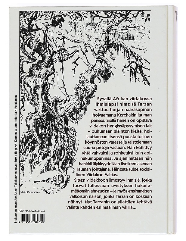 Apinoiden Tarzan - Burroughs, Edgar Rice - Nuorten kirjat - 10105526317 - 1