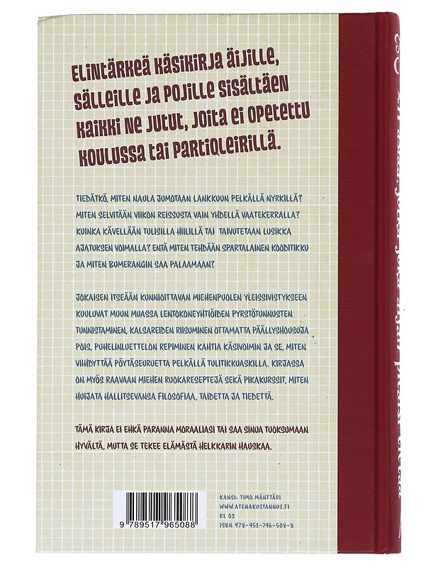 211 asiaa, jotka joka äijän pitäisi tietää - Cutler, Tom - Nuorten kirjat - 10105526335 - 1