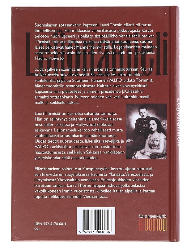 Leijonamieli - Kallonen, Kari - Elämäkerrat ja muistelmat - 10105526342 - 1