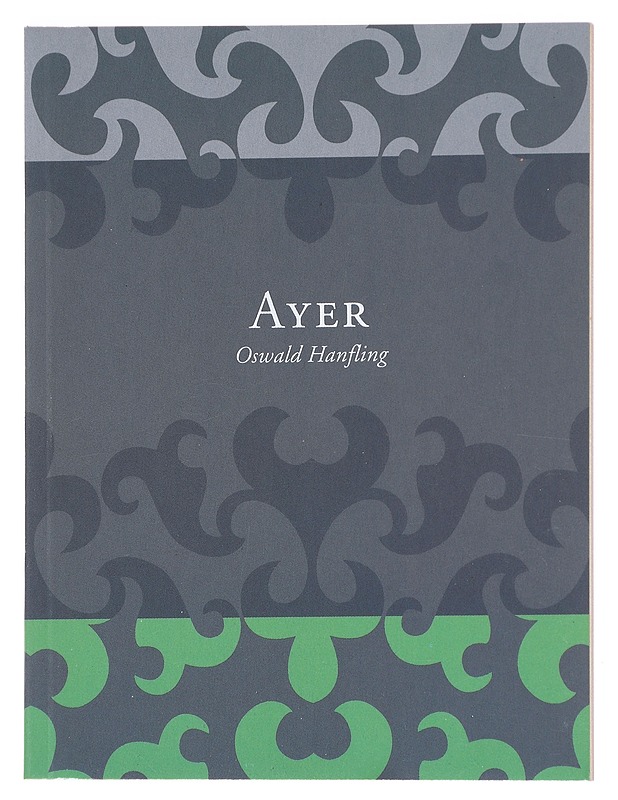 Ayer : merkityksen analyysistä - Hanfling, Oswald - Tietokirjat ja oppaat - 10105526356 - 0