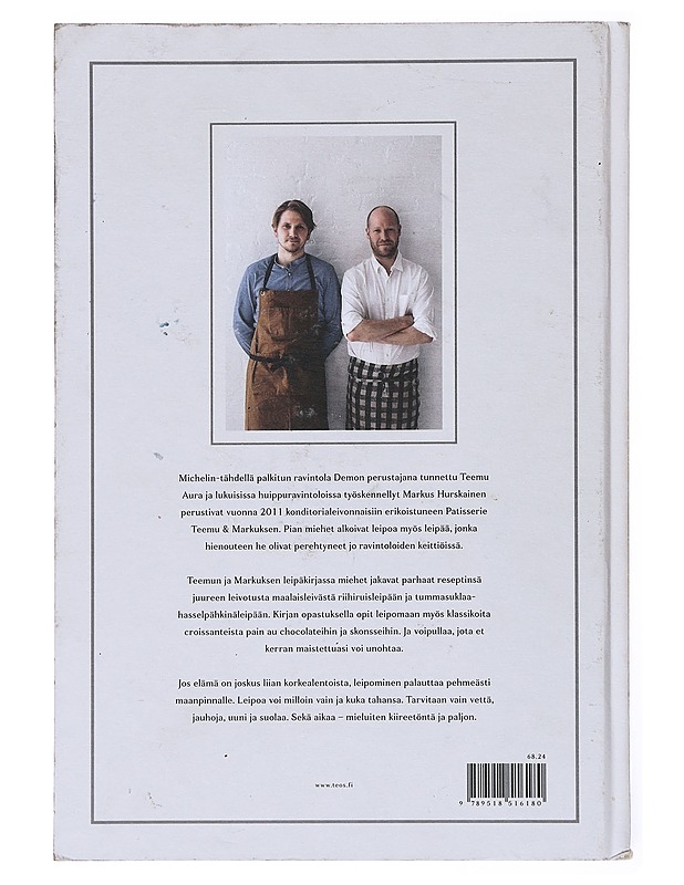 Teemun ja Markuksen leipäkirja - Aura, Teemu - Ruokakirjat - 10105526401 - 1