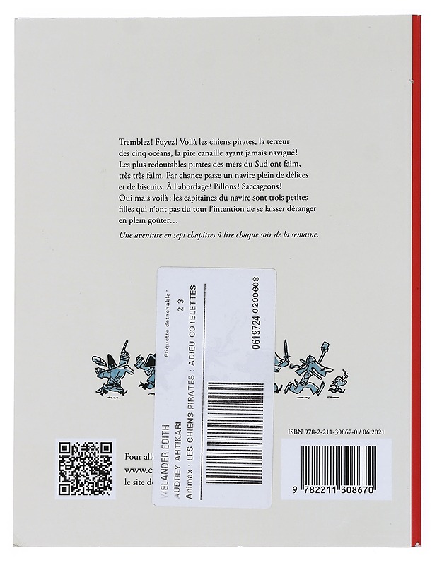 Pirate Dogs : Goodbye Chops - Clémentine Mélois & Rudy Spiessert - Lastenkirjat - 10105526402 - 1