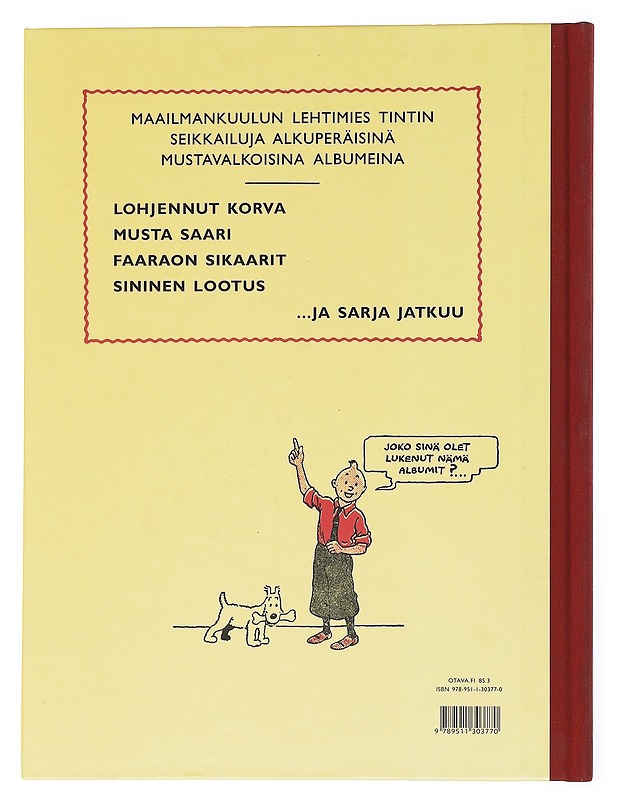 Sininen lootus - Herge - Sarjakuvat - 10105526406 - 1