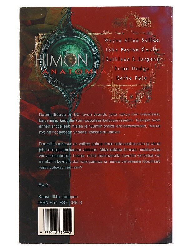Himon anatomia - Jerrman, Toni (toim.) - Romaanit ja novellit - 10105526405 - 1