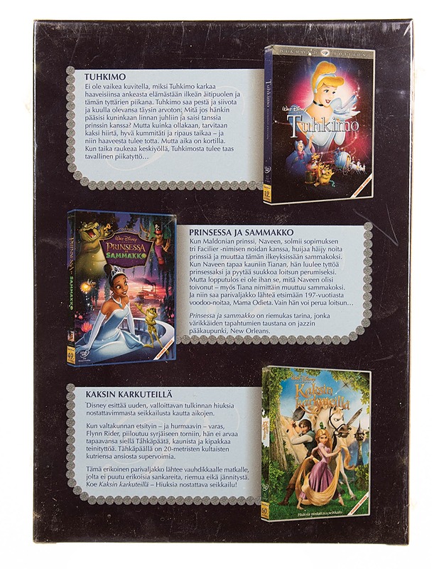Disney Prinsessat: 3 elokuvaa - DVD - DVD-elokuvat - 10105526418 - 1