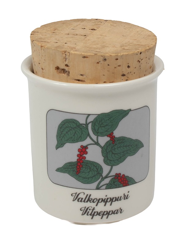 ARABIA Valkopippuri maustepurkki - Designsuosikit - 10105526428 - 0