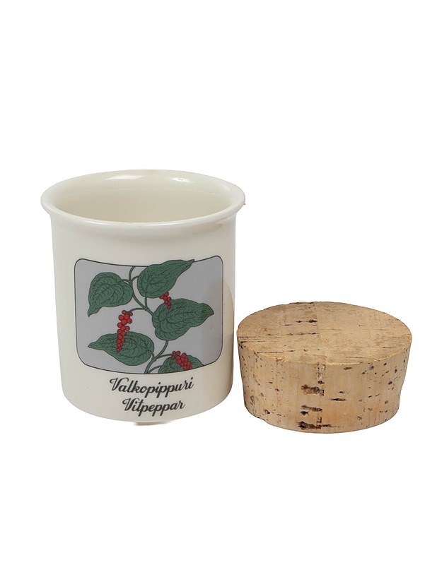 ARABIA Valkopippuri maustepurkki - Designsuosikit - 10105526428 - 1