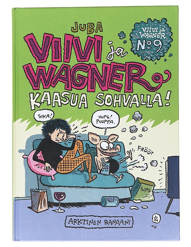 Kaasua sohvalla! - Juba - Sarjakuvat - 10105526431 - 0