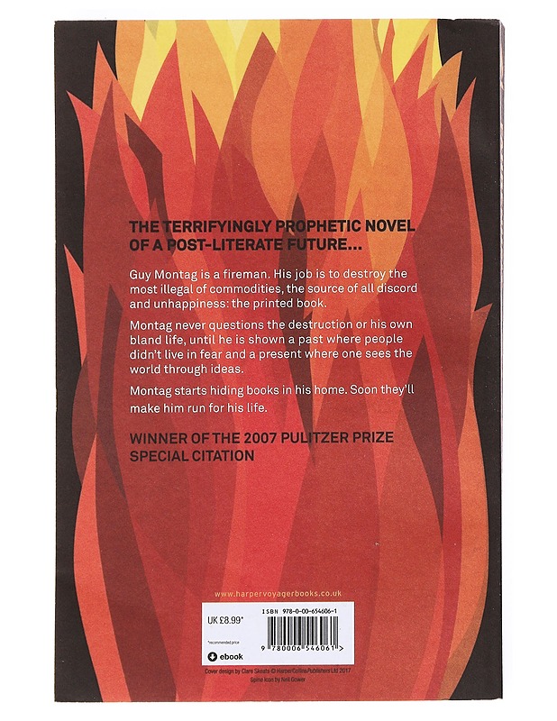 Fahrenheit 451 - Ray Bradbury - Romaanit ja novellit - 10105526442 - 1