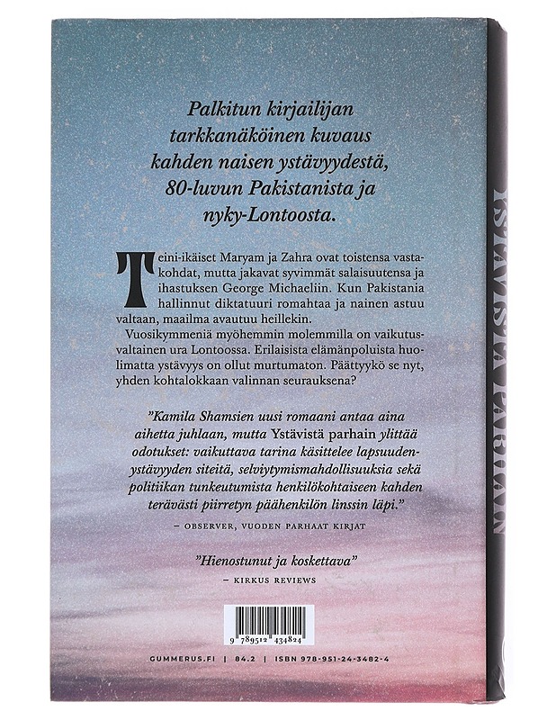 Ystävistä parhain - Shamsie, Kamila - Romaanit ja novellit - 10105526469 - 1