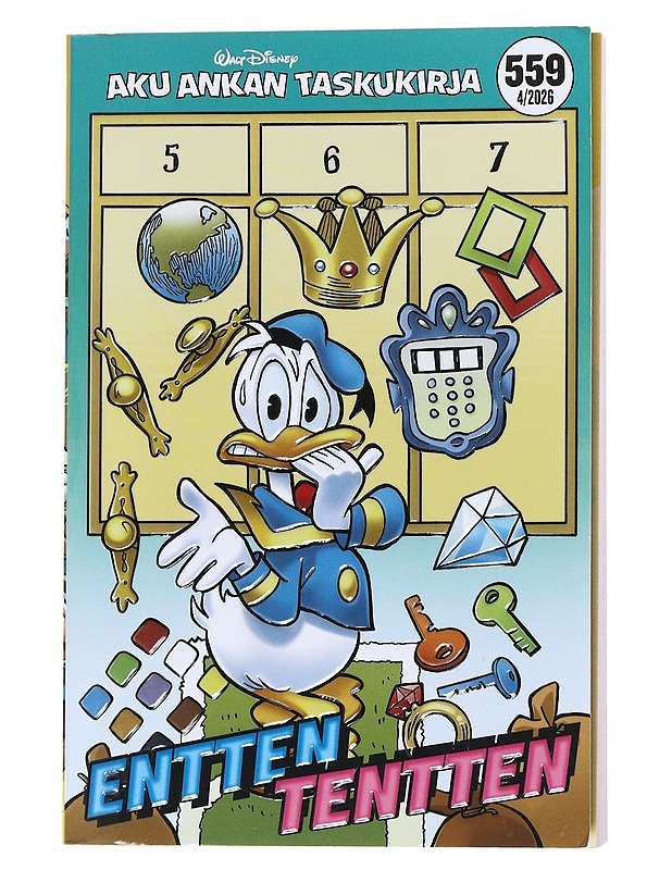 Aku Ankan taskukirja 559: Entten tentten - Hyyppä, Aki - Sarjakuvat - 10105526487 - 0