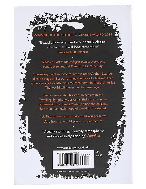 Station eleven - Emily St. John Mandel - Romaanit ja novellit - 10105526490 - 1