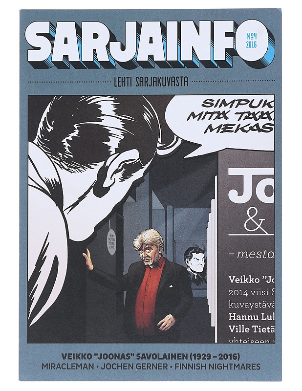 Sarjainfo No 4 2016 - Sarjakuvat - 10105526510 - 0
