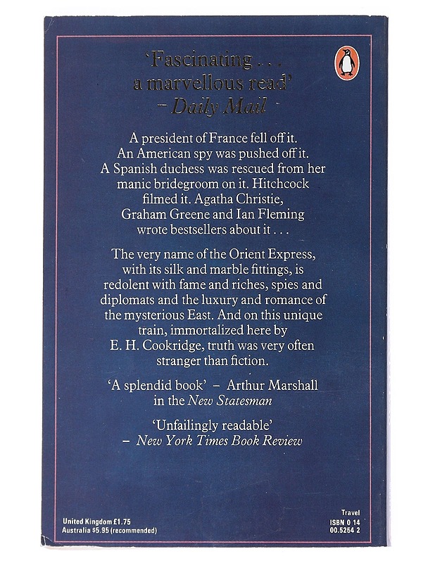 Orient Express - E. H. Cookridge - Historiakirjat - 10105526506 - 1