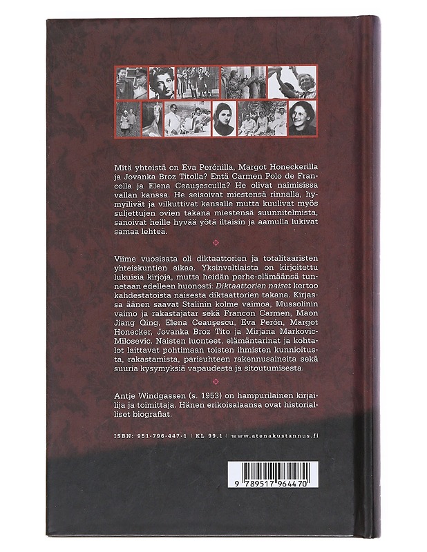 Diktaattorien naiset - Windgassen, Antje - Elämäkerrat ja muistelmat - 10105526532 - 1