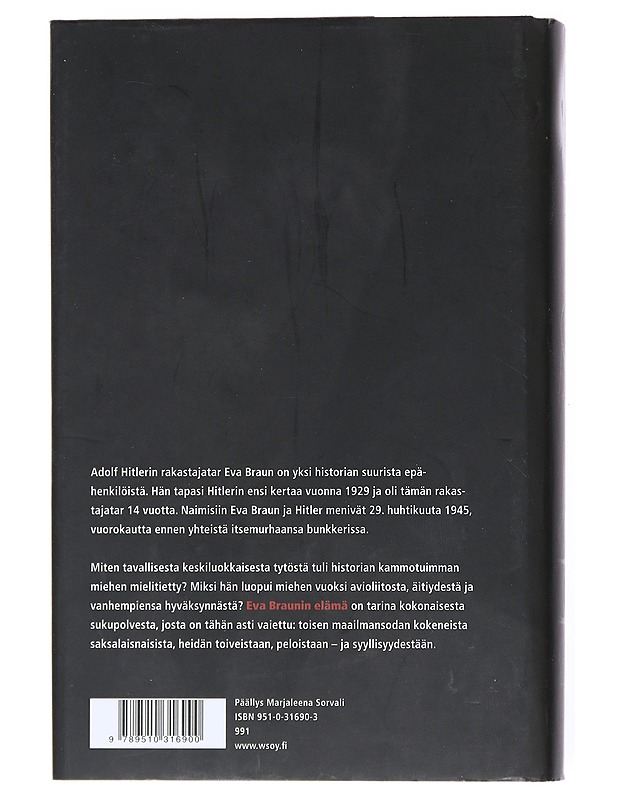 Eva Braunin elämä - Lambert, Angela - Elämäkerrat ja muistelmat - 10105526551 - 1