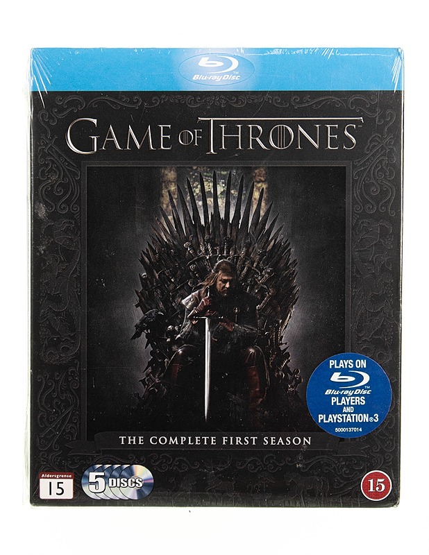 Game Of Thrones: The Complete First Season - Blu-Ray - Blu-ray-levyt - 10105526554 - 0