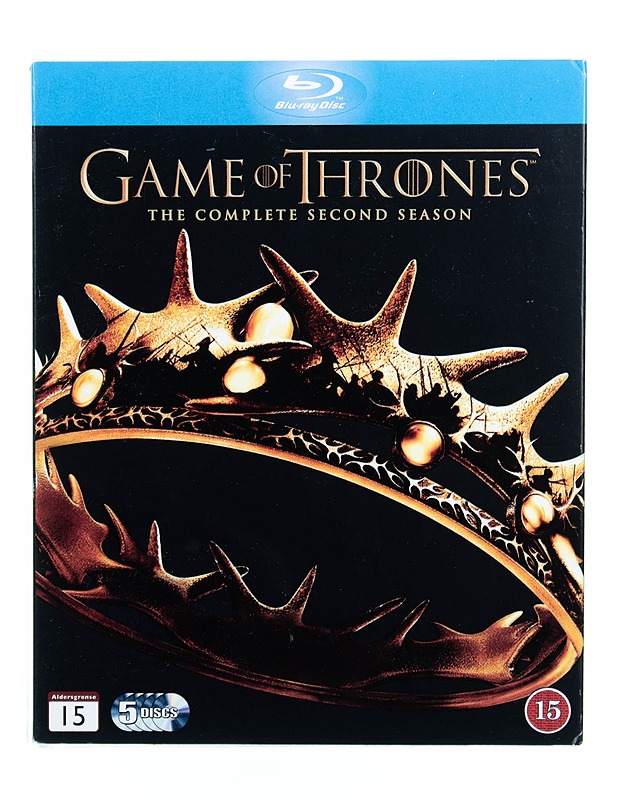 Game Of Thrones: The Complete Second Season - Blu-Ray - Blu-ray-levyt - 10105526558 - 0