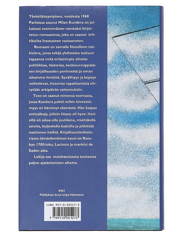 Kiireettömyys - Kundera, Milan - Romaanit ja novellit - 10105526579 - 1