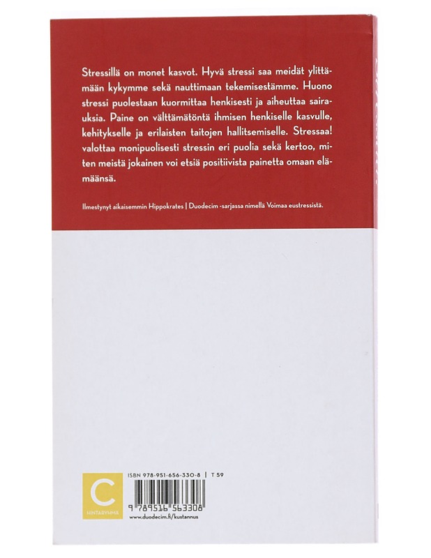 Stressaa! : hyvä paha paine - Ilkka Vartiovaara - Tietokirjat ja oppaat - 10105526602 - 1