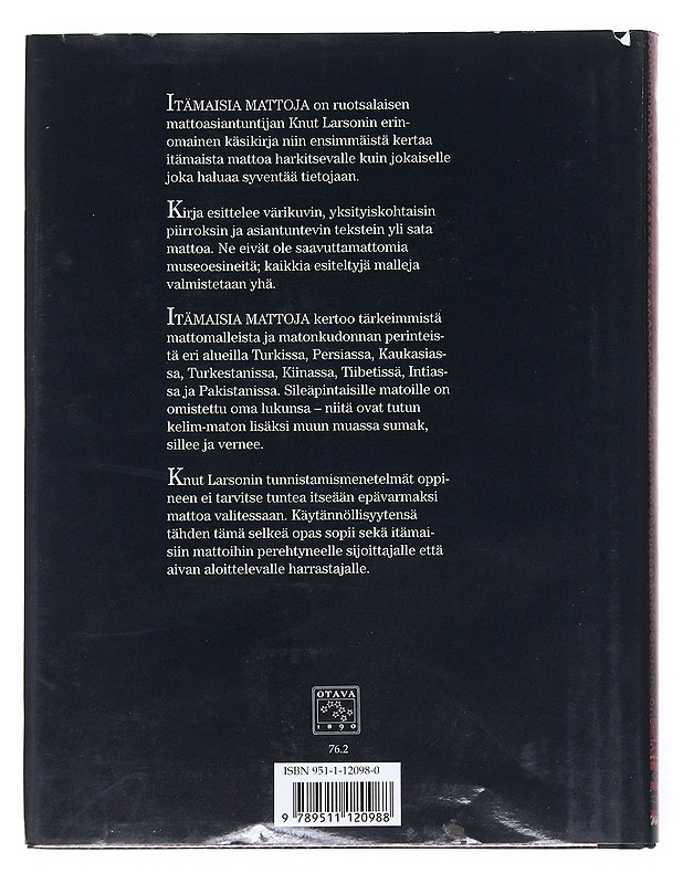 Itämaisia mattoja - Knut Larson - Tietokirjat ja oppaat - 10105526601 - 1