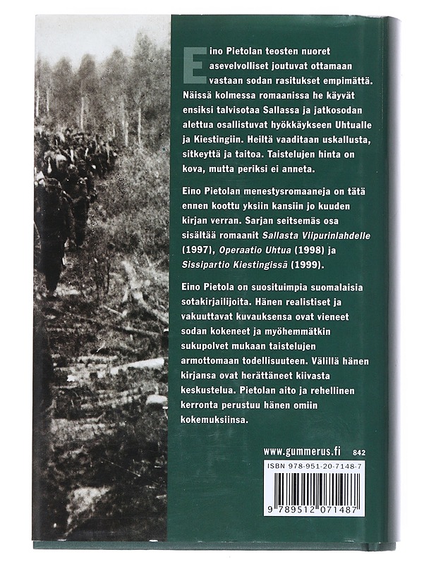 Uhtuan korpisoturit - Eino Pietola - Historiakirjat - 10105526633 - 1